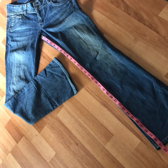 🇺🇸🇬🇧 STUNNING HUDSON Signature Bootcut Jeans - Picture 6 of 8